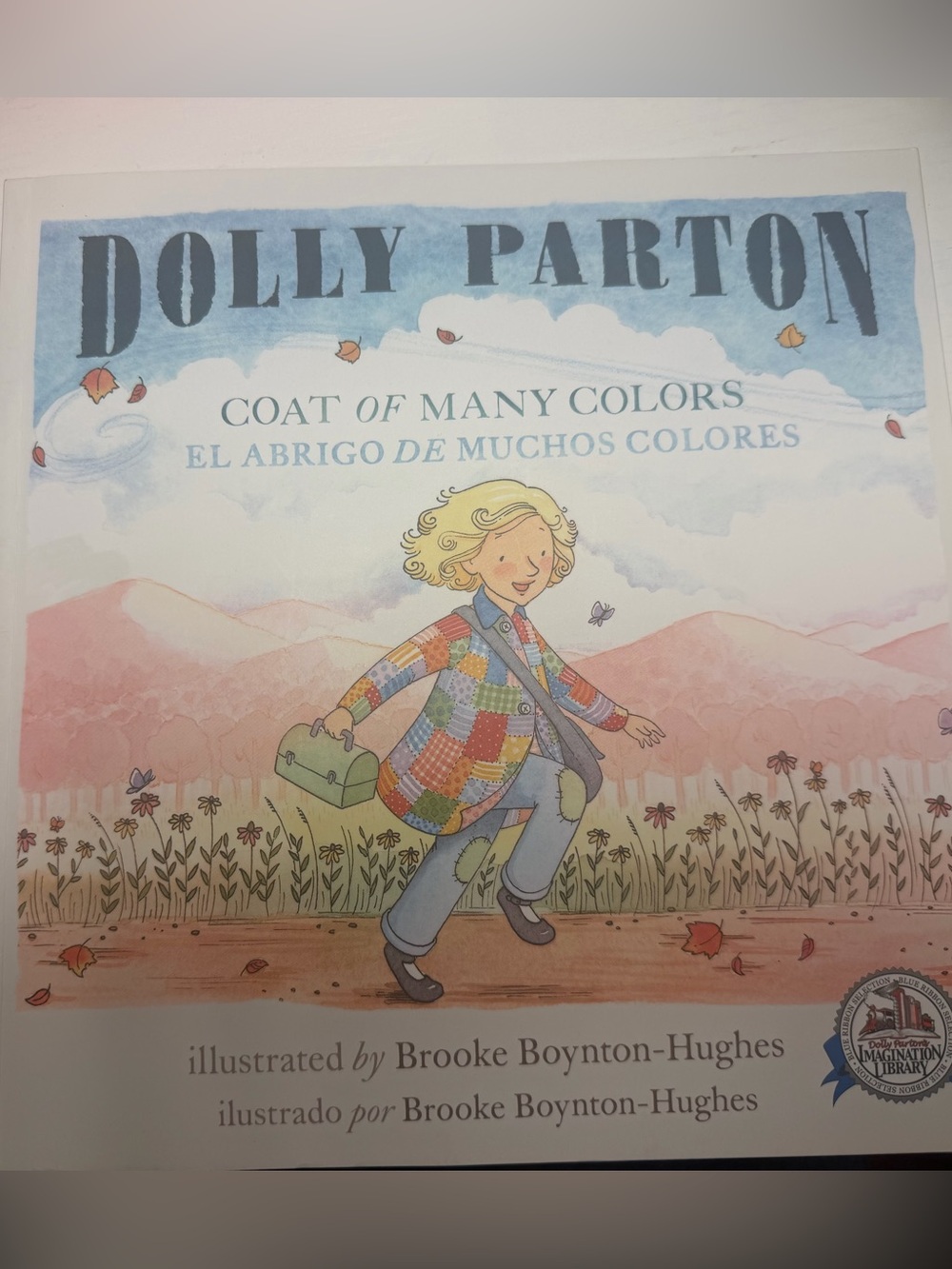 Dolly Parton Coat of Many Colors Kids Book - Multicolor